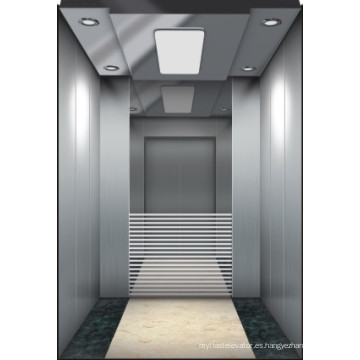 Ascensor síncrona de pasajeros de imán permanente con sala de máquinas elevadoras